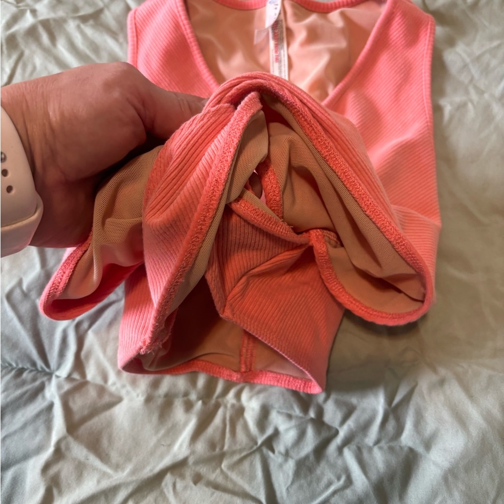 Free People Movement Neon Pink Cropped Top🌺 - Picture 4 of 11